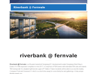 riverbank.sghouseonline.com screenshot