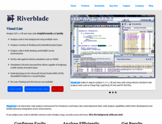 riverblade.co screenshot