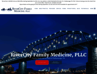 rivercityfamilymedicine.com screenshot