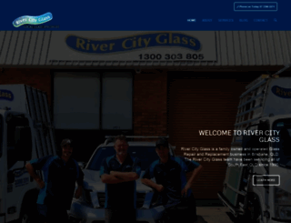 rivercityglass.com.au screenshot