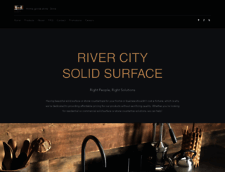 rivercitysolidsurface.com screenshot