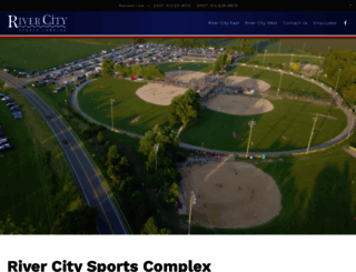 rivercitysportscomplex.com screenshot