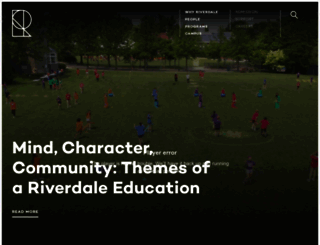 riverdale.edu screenshot