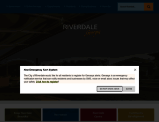 riverdalega.gov screenshot