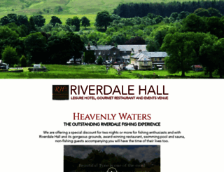 riverdalehallhotel.co.uk screenshot
