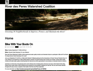 riverdesperes.org screenshot