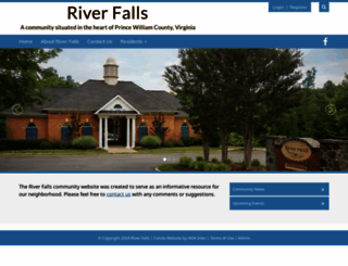 riverfallshoa.com screenshot