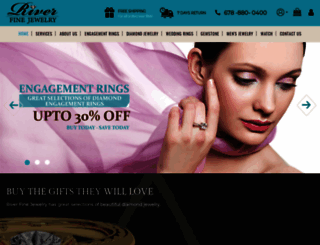 riverfinejewelry.com screenshot