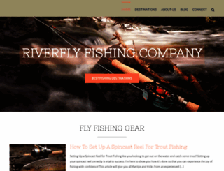 riverflyfishingco.com screenshot