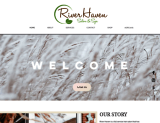 riverhavensalon.com screenshot