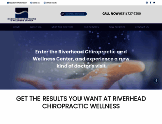 riverheadchiropractic.com screenshot