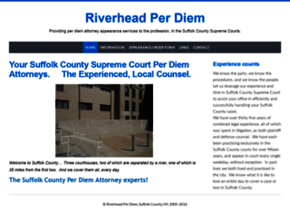 riverheadperdiem.com screenshot