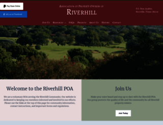 riverhillpoa.com screenshot