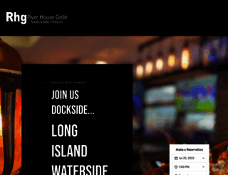 riverhousegrillerestaurant.com screenshot