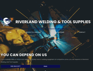 riverlandwelding.com.au screenshot