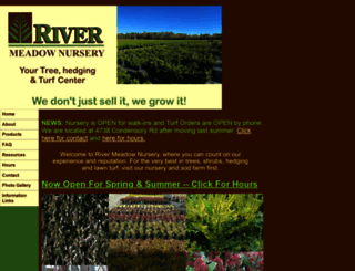 rivermeadownursery.com screenshot