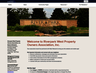 riverparkwestonline.org screenshot