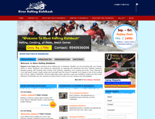 riverrafting-rishikesh.com screenshot