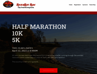riverratmarathon.com screenshot