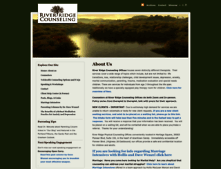 riverridgecounseling.com screenshot