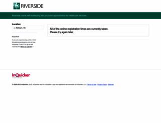 riverside.inquicker.com screenshot