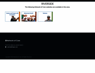 riverside.networkofcare.org screenshot