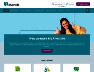 riverside.org.uk screenshot