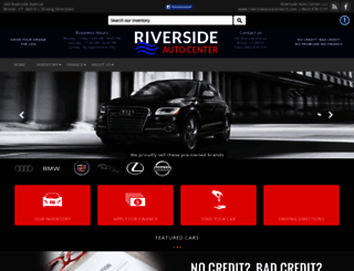 riversideautocenterct.com screenshot