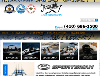 riversideboats.com screenshot