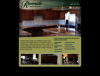riversidecabinetcompany.com screenshot