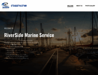 riversidemarinepittsburgh.com screenshot