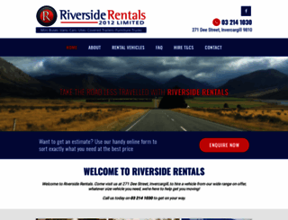 riversiderentals.co.nz screenshot