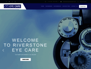riverstoneeyecare.com screenshot