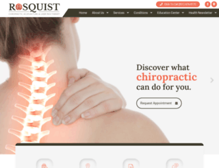 rivertonchiropractor.net screenshot
