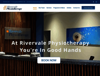 rivervalephysiotherapy.com.au screenshot