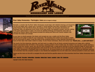 rivervalleyhorsecamp.com screenshot
