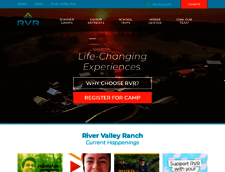 rivervalleyranch.com screenshot