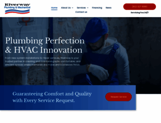 riverwayplumbing.com screenshot