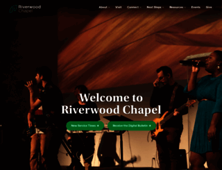 riverwoodchapel.org screenshot
