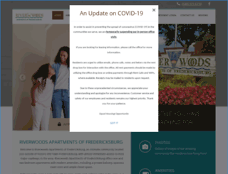 riverwoodsapthomes.com screenshot