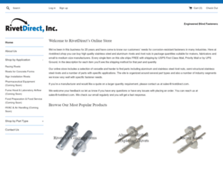 rivetdirect.shop screenshot