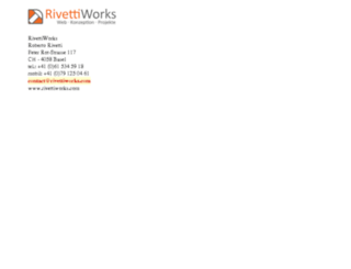 rivettiworks.net screenshot
