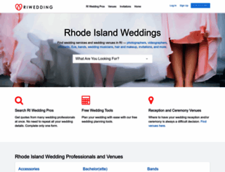 riwedding.com screenshot