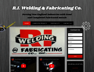riwelding.com screenshot