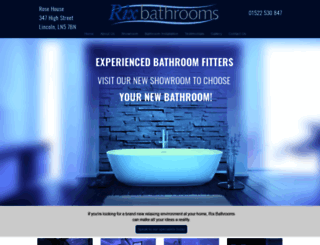 rixbathrooms.co.uk screenshot