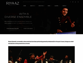 riyaazqawwali.com screenshot