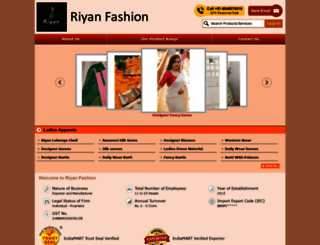 riyanfashionmart.com screenshot