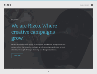 rizcodesign.com screenshot