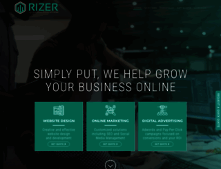 rizertechnology.com screenshot