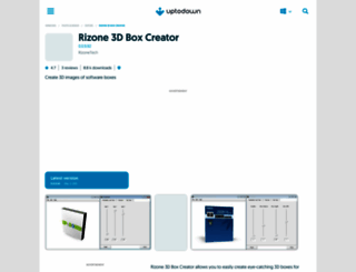 rizone-3d-box-creator.en.uptodown.com screenshot